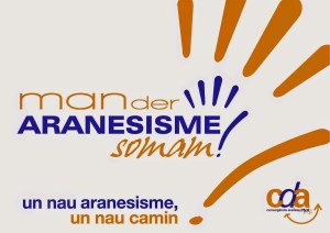 logo man der araneisme A4+slogan